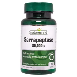 Natures Aid Serrapeptase 90