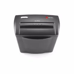 Rexel Destructeur coupe droite Alpha, Découpage en bandes, 22,2 cm, 7.2 mm, 10 L, 30 feuilles, 5 feuilles