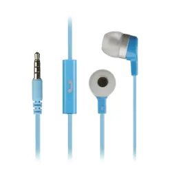 KitSound Mini Casque Avec fil Ecouteurs Appels/Musique Bleu