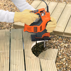 Black & Decker RS890K-QS Scies alternatives 2700 spm 500 W Noir, Orange - Vue supplémentaire 3