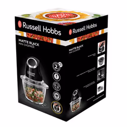 Russell Hobbs 24662-56 hachoir électrique 0,5 L 200 W Noir, Transparent