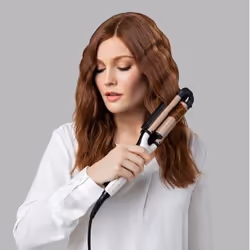 Remington CI91AW brosse soufflante et fer à lisser Fer à friser À chaleur Noir, Or rose 3 m
