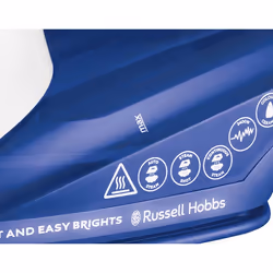Russell Hobbs 26483-56 fer à repasser Fer à vapeur Semelle en céramique 2400 W Bleu, Blanc - Vue supplémentaire 5