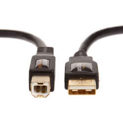 AmazonBasics 0000000000000 câble USB 1,8 m USB 2.0 USB A USB B Noir