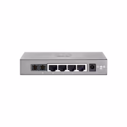 LevelOne FEU-0511 commutateur réseau Fast Ethernet (10/100) Noir, Gris - Vue supplémentaire 2