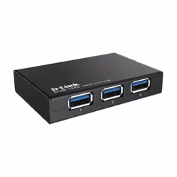 D-Link DUB-1340 hub & concentrateur Noir - Vue supplémentaire 2