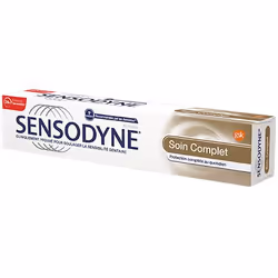 Sensodyne Soin Complet 75 ml, Dentifrice anti-caries, 75 g, 75 ml, Adulte, Pâte, Aqua, Sorbitol, Hydrated Silica, Glycerin, P ...