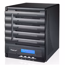 Thecus N5550, Intel Atom®, Noir