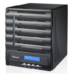 Thecus N5550 serveur de stockage Ethernet/LAN Noir