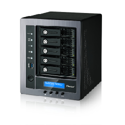 Thecus N5810 serveur de stockage NAS Bureau Ethernet/LAN Noir J1900