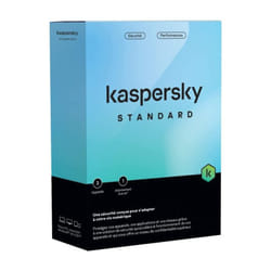 Protection Antivirus Standard Kaspersky - 3 Postes, 1 An, Licence Clé