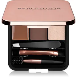 Makeup Revolution Brow Sculpt Kit teinte Medium 2.2 g