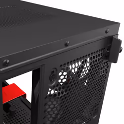 NZXT H210 Mini Tower Noir, Rouge - Vue supplémentaire 10