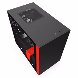 NZXT H210 Mini Tower Noir, Rouge - Vue supplémentaire 14