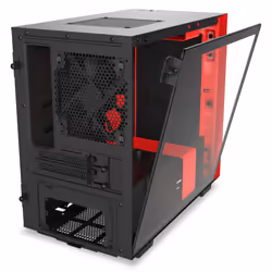 NZXT H210 Mini Tower Noir, Rouge - Vue supplémentaire 17