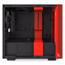 NZXT H210 Mini Tower Noir, Rouge - Vue supplémentaire 8