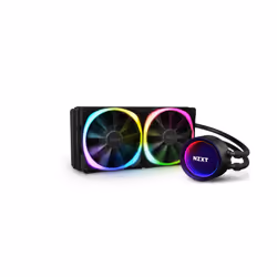 NZXT RL-KRX53-R1, All-in-one liquid cooler, 12 cm, 52,44 cfm, Noir
