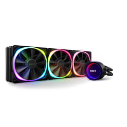 NZXT RL-KRX73-R1 système de refroidissement d’ordinateur Processeur All-in-one liquid cooler 12 cm Noir