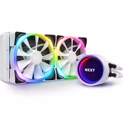 NZXT Kraken X53 RGB, All-in-one liquid cooler, 12 cm, 52,44 cfm, Blanc