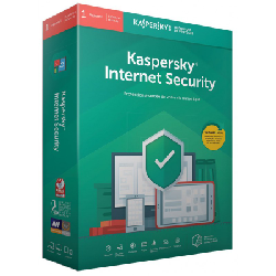 Internet Security Kaspersky 2019 1Poste / 1an