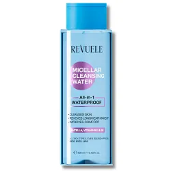 REVUELE EAU MICELLAIRE DEMAQUILLANTE TOUT EN 1 WATERPROOF 400ML