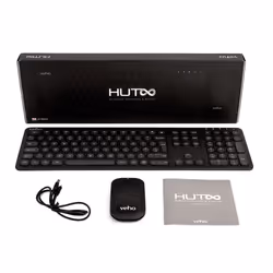 Veho HUT8 WZ-1 clavier Souris incluse RF sans fil QWERTY Anglais britannique Noir - Vue supplémentaire 6