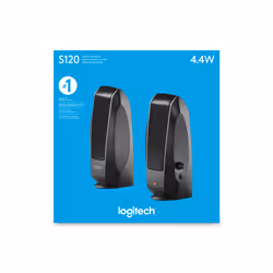 Logitech LGT-S120 - 2.0 canaux - Avec fil - 2,2 W - 50 - 20000 Hz - Noir (980-000010) - Vue supplémentaire 5