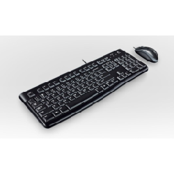 Logitech Desktop MK120 clavier USB AZERTY Français Noir