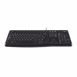 Logitech K120 Corded Keyboard clavier USB AZERTY Français Noir