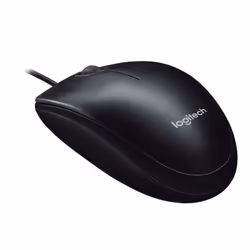 Logitech LGT-M90 - Ambidextre - Optique - USB Type-A - 1000 DPI - Gris (910-001793)