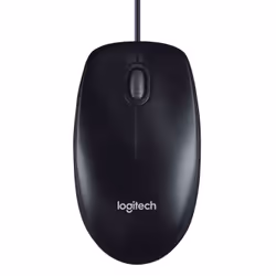 Logitech LGT-M90 - Ambidextre - Optique - USB Type-A - 1000 DPI - Gris (910-001793) - Vue supplémentaire 5