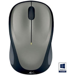 Logitech M235 - Ambidextre - Optique - RF sans fil - 1000 DPI - Gris (910-002201)