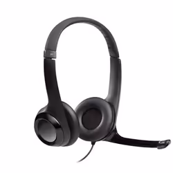 Logitech H390 USB Computer Headset Son numérique amélioré et commandes intégrées