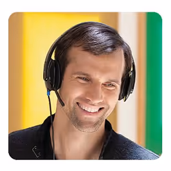 Logitech H540 USB Computer Headset Avec un son haute définition et des commandes sur l'oreillette (981-000480) - Vue supplémentaire 11