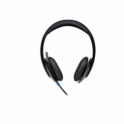 Logitech H540 USB Computer Headset Avec un son haute définition et des commandes sur l'oreillette (981-000480) - Vue supplémentaire 7