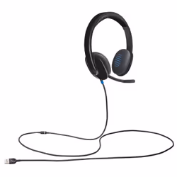 Logitech H540 USB Computer Headset Avec un son haute définition et des commandes sur l'oreillette (981-000480) - Vue supplémentaire 9