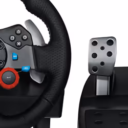 Logitech G G29 Noir USB 2.0 Volant + pédales Analogique PC, PlayStation 4, Playstation 3 (941-000113) - Vue supplémentaire 5