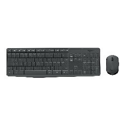 Logitech MK235 Wireless Keyboard and Mouse Combo clavier USB AZERTY Français Gris