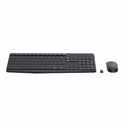 Logitech MK235 Wireless Keyboard and Mouse Combo clavier USB AZERTY Français Gris
