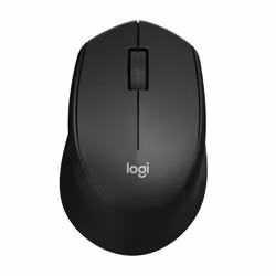 Logitech M330 Silent Plus, Droitier, Mécanique, RF sans fil, 1000 DPI, Noir