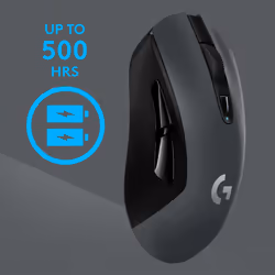 Logitech G G603 Ratón inalámbrico para gaming LIGHTSPEED (910-005102)