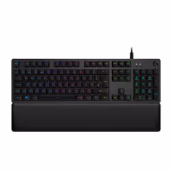 Logitech G G513, Avec fil, USB, Clavier mécanique, AZERTY, LED RGB, Noir