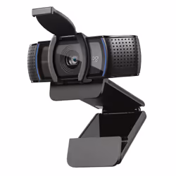 Logitech C920s webcam, 1920 x 1080 pixels, 30 ips, 720p,1080p, USB, Noir, A cliper/à poser