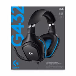 Logitech G G432 7.1 Surround Sound Wired Gaming Headset - Vue supplémentaire 7