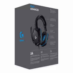 Logitech G G432 7.1 Surround Sound Wired Gaming Headset - Vue supplémentaire 8