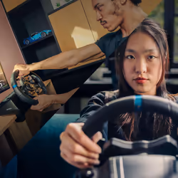 Logitech G G923 Racing Wheel and Pedals for PS5, PS4 and PC Noir USB Volant + pédales PC, PlayStation 4