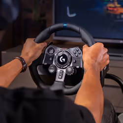 Logitech G G923 Racing Wheel and Pedals for PS5, PS4 and PC Noir USB Volant + pédales PC, PlayStation 4 - Vue supplémentaire 4