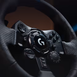 Logitech G G923 Racing Wheel and Pedals for PS5, PS4 and PC Noir USB Volant + pédales PC, PlayStation 4 - Vue supplémentaire 5