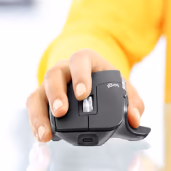 Logitech MX Master 3 - Droitier - Laser - RF sans fil + Bluetooth - 4000 DPI - Graphite (910-005694)