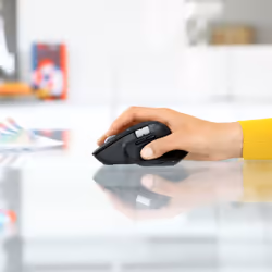 Logitech MX Master 3 - Droitier - Laser - RF sans fil + Bluetooth - 4000 DPI - Graphite (910-005694) - Vue supplémentaire 5